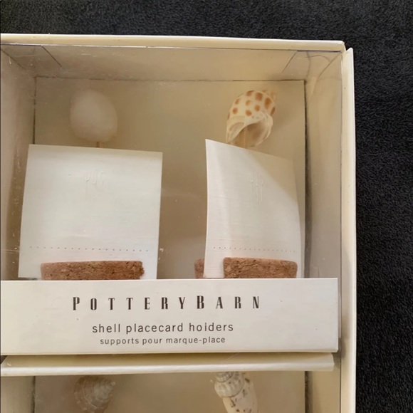 Pottery Barn Seashell Place Card Holders - Picture 3 of 3